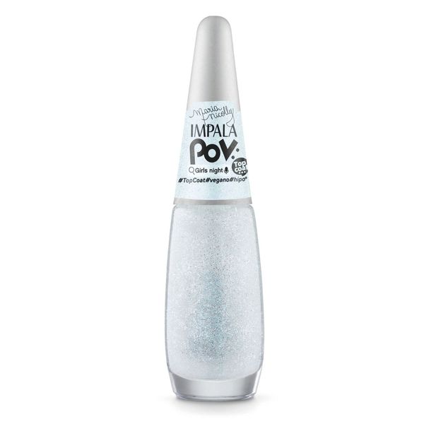 16245 - Esmalte POV Top Coat Girls Night 7,5ml Impala 16245 - Esmalte POV Top Coat Girls Night 7,5ml Impala